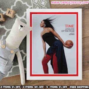 WNBA Star A’ja Wilson is Time’s 2025 Athlete of the Year December 29  Home Decor Poster Canvas