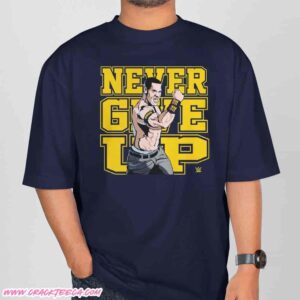 WWE John Cena Never Give Up T-Shirt Merchandise
