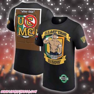 WWE Thank You John Cena Farewell 2025 Dublin T-Shirt Memorials