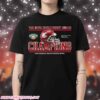 2025 Famous Idaho Potato Bowl Champions Washington State Cougars Short Sleeve T-Shirt