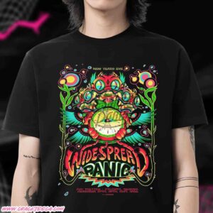 Widespread Panic Atlanta New Years 2025 Official Poster At The Fox Theatre On December 29-30-31 T-Shirt