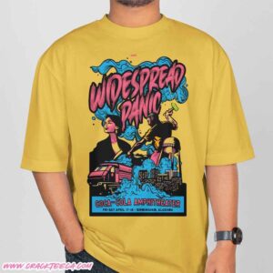 Widespread Panic Birmingham Alabama 2026 At Coca-Cola Amphitheater On April 17-18 T-Shirt