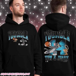 Young LA X Tom And Jerry Winter Collection 2025 Established 14 Pull Over Hoodie Shirt