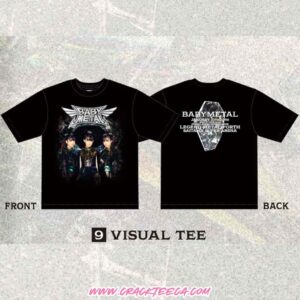 BABYMETAL World Tour 2025-2026 Special Arena Show In Japan Legend Visual T-Shirt Merchandise