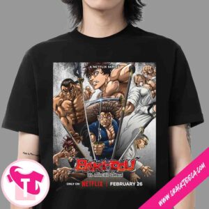 Baki-Dou The Invincible Samurai Poster Netflix February 26 2026 T-Shirt
