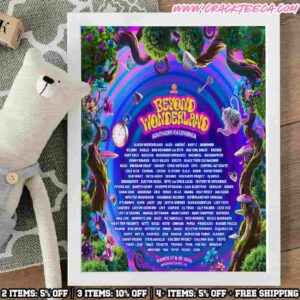 Beyond Wonderland 2026 Southern California Lineup On March 27-28 At Nos Event Center T-Shirt