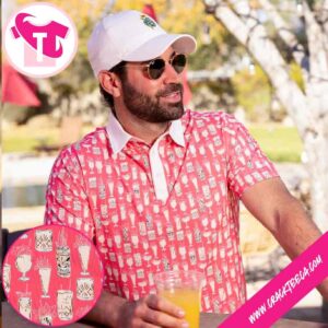 Breakfast Balls Good Libations All Day Golf Polo Shirt