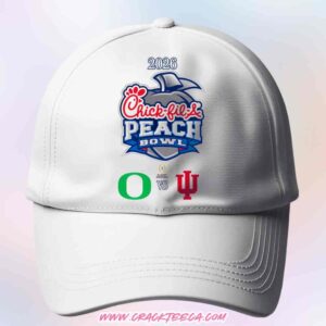 CFB Semifinal At The Chick-Fil-A Peach Bowl 2026 Oregon Ducks Vs Indiana Hoosiers Classic Hat-Cap