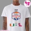 CFB Semifinal At The Chick-Fil-A Peach Bowl 2026 Oregon Ducks Vs Indiana Hoosiers Unisex T-Shirt