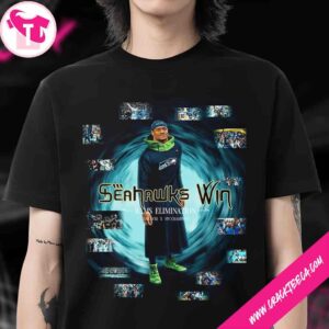 Domain Expansion The Eternal Blue Vortex Of Seattle Seahawks Victory NFC Champions 2025 T-Shirt