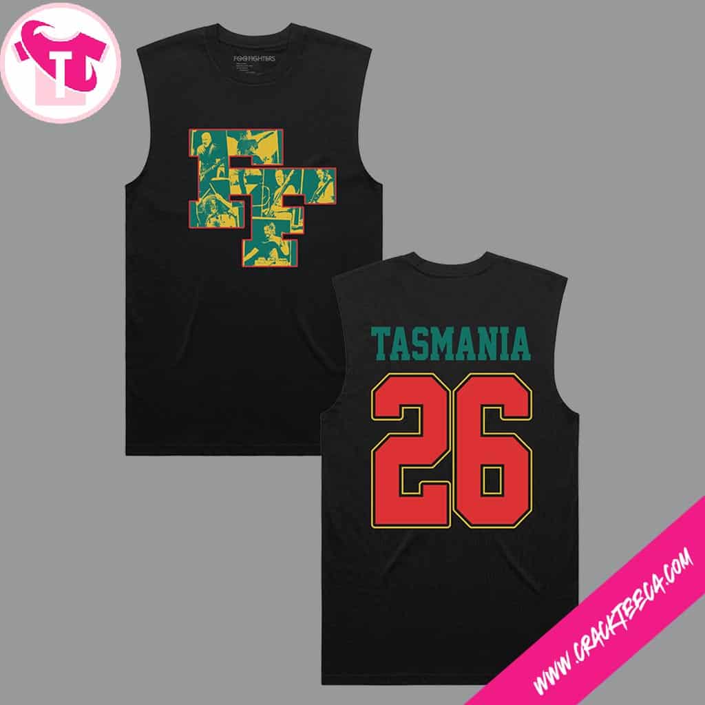 Foo Fighters Australia Tasmania 2026 Tank Top T-Shirt Foo Fighters Australia Tasmania 2026 Tank Top T-Shirt