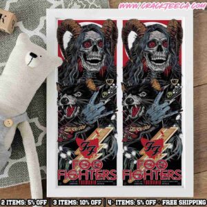 Foo Fighters Launceston Australia 2026 One Night Only Exclusive Live At Utas Stadium On January 24 Home Decor Poster Canvas