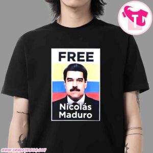 Free Nicolas Maduro Moros Unisex T-Shirt