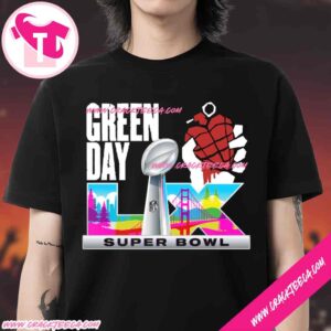 Green Day X Super Bowl Lx 2026 American Idiot Merchandise Unisex T-Shirt
