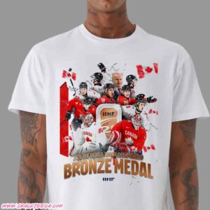 Hockey Canada 2026 IIHF World Junior Champions Bronze Medal T-Shirt