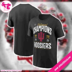 Indiana Hoosiers 2025-2026 CFP Champions Locker Room Official T-Shirt