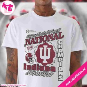 Indiana Hoosiers 2025-26 CFP National Champions Crew Sweatshirt Hoodie Shirt