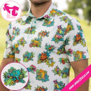 Jurassic Park Must Grow Faster All Day Golf Polo Shirt