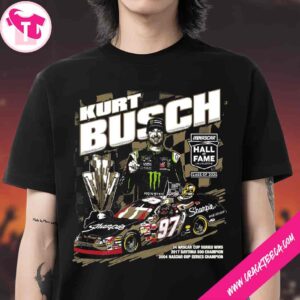 Kurt Busch 2026 Nascar Hall Of Fame Unisex T-Shirt