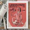 Linkin Park From Zero World Tour 2026 Bengaluru India On January 23 Brigade Innovation Garden Decor Poster Canvas