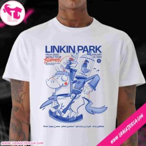 Linkin Park From Zero World Tour 2026 Sakhir Bahrain At The AL Dana Amphitheatre On January 18 T-Shirt