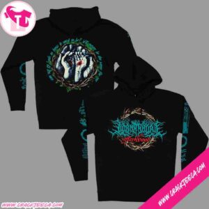Lorna Shore Winter 2026 Collection Merchandise Within The Trees Hooded Sweatshirt