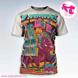 Lotus Band Colorado Tour 2026 Fort Collins Denver and Aspen On January 15-16-17-18 All Over Print Shirt