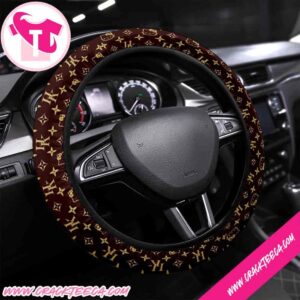 Louis Vuitton Ruby Kitty Edition Steering Wheel Cover