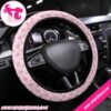 Louis Vuitton Ruby Kitty Edition Steering Wheel Cover