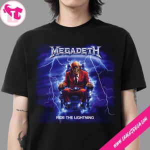 Megadeth Inspired By Metallica’s Ride The Lightning Unisex T-Shirt