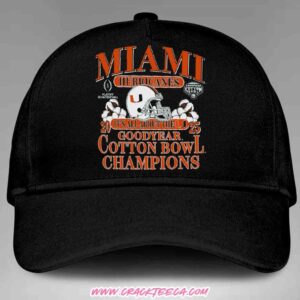 Miami Hurricanes 2025 Goodyear Cotton Bowl Classic champs Hat-cap Snapback