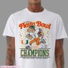 Miami Hurricanes 2026 Vrbo Fiesta Bowl Champions Men’s Locker Room T-Shirt