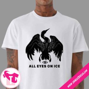 Minnesota 2026 Rebel Loon All Eyes On Ice Unisex T-Shirt