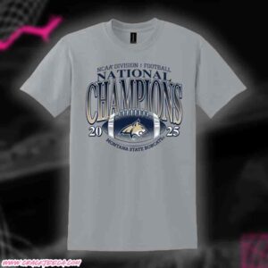 Montana State Bobcats 2025-26 FCS Football National Championship Official Unisex T-Shirt