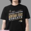 Montana State Bobcats 2025-26 FCS Football National Championship Locker Room T-Shirt