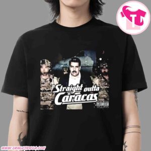 Nicolas Maduro Moros Venezuela Straight Outta Caracas T-Shirt