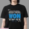 Nike Jacksonville Jaguars 2025 AFC South Champions Been There Won That Unisex T-Shirt