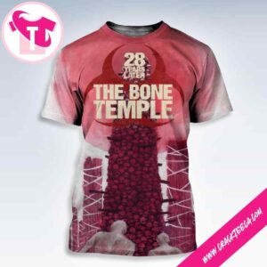 Official Poster For 28 Years Later The Bone Temple At 4dx January 16 2026 All Over Print Shirt
