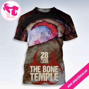 Official Poster For 28 Years Later The Bone Temple At Screenx January 16 2026 All Over Print Shirt