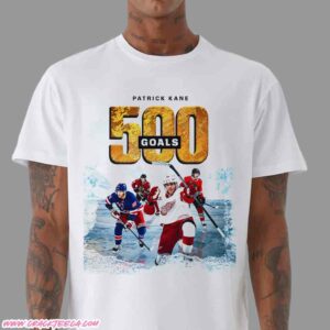 Patrick Kane Detroit Red Wings NHL One Of The Best American Goalscorers Of All-Time Has Hit The 500 Mark T-Shirt