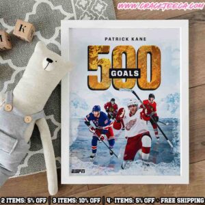Patrick Kane Detroit Red Wings NHL One Of The Best American Goalscorers Of All-Time Has Hit The 500 Mark