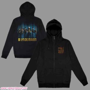 Ramstein Band The Till Lindemann Meine Welt Tour 2025-26 Pull Over Hoodie Zip Shirt
