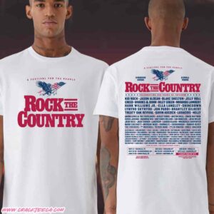 Rock The Country 2026 A Festival For The People Full Lineup T-Shirt
