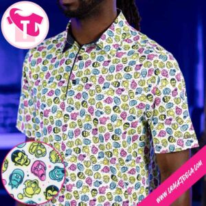 Scooby-Doo Phantom Faces All Day Golf Polo Shirt