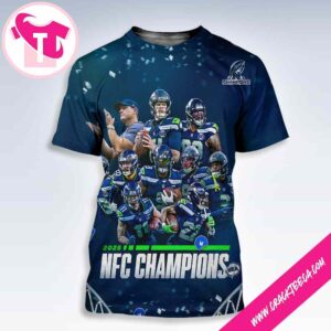 Seattle Seahawks 2025 NFC Championship Victory Road To Super Bowl LX 2026 All Over Print Shirt