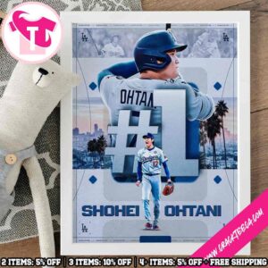 Shohei Ohtani No 1 On Mlbnetwork’s Top 100 Right Now Home Decor Poster Canvas