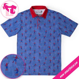 Spider-Man The Meme All Day Golf Polo Shirt