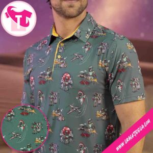 Stars Wars A Bounty A Day All Day Golf Polo Shirt