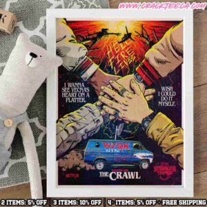 Stranger Things 5 Chapter 1 The Crawl Artwork By Butcher Billy Decor Poster Canvas