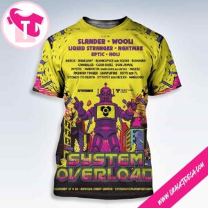 System Overload Festival 2026 Lineup At Rawhide Event Center All Over Print Shirt